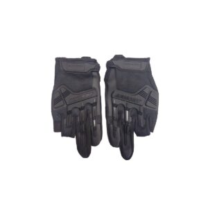 כפפות טקטיות 3 אצבעות שחור